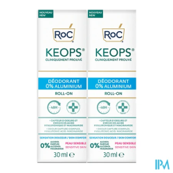 KEOPS DEOD 0% ALU ROLL-ON 30ML 2
