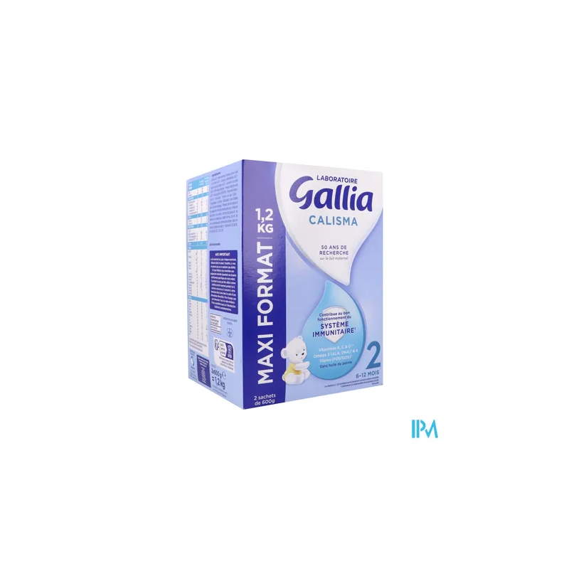 GALLIA CALISMA 2 LAIT PDR 1200G