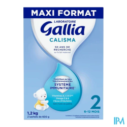 GALLIA CALISMA 2 LAIT PDR 1200G