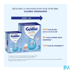 GALLIA CALISMA 2 LAIT PDR 1200G