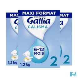 GALLIA CALISMA 2 LAIT PDR 1200G