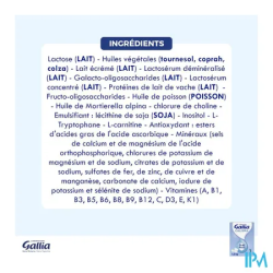 GALLIA CALISMA 1AGE LAIT PDR 1200G