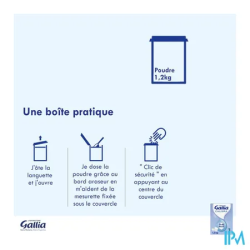 GALLIA CALISMA 1AGE LAIT PDR 1200G
