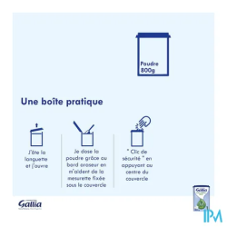 GALLIA CALISMA 1 LAIT PDR BIO800G