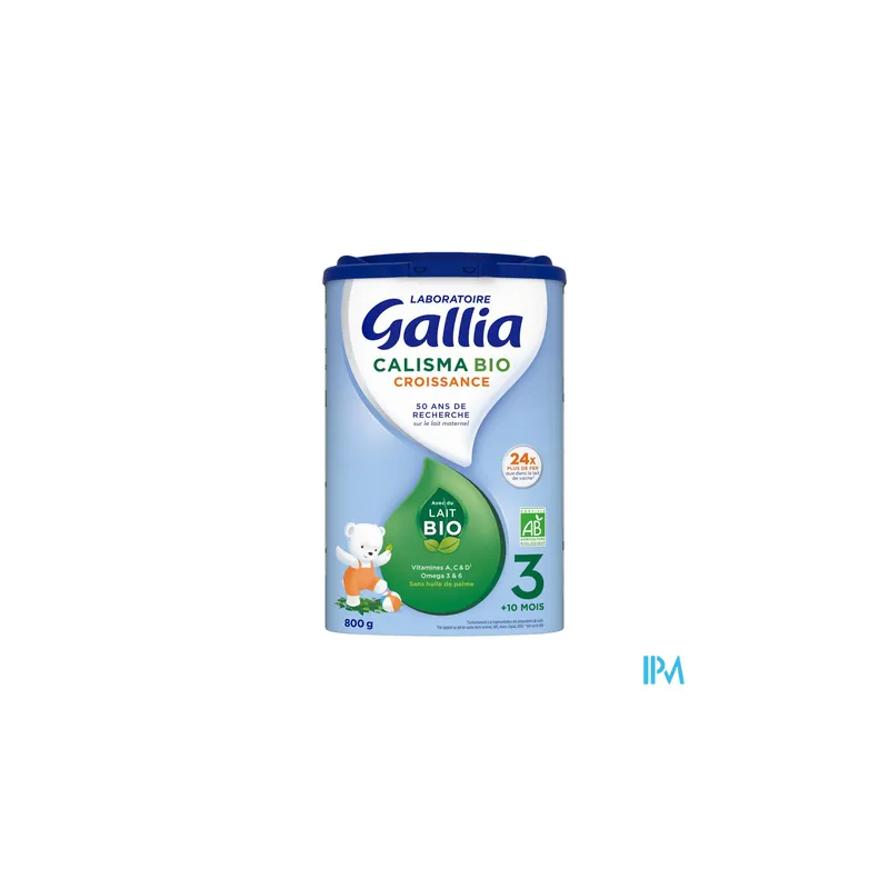 GALLIA CALISMA CROISSANCE BIO 800G