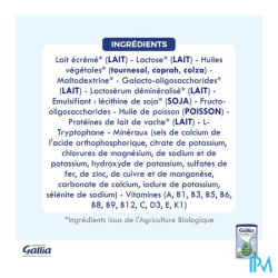 GALLIA CALISMA CROISSANCE BIO 800G