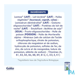GALLIA CALISMA 2 LAIT PDR BIO 800G