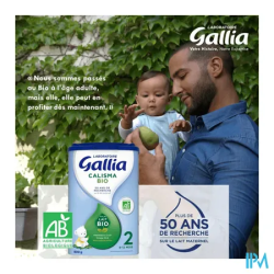 GALLIA CALISMA 2 LAIT PDR BIO 800G
