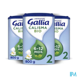 GALLIA CALISMA 2 LAIT PDR BIO 800G