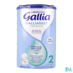GALLIAGEST PREMIUM 2 LAIT PDR 800G