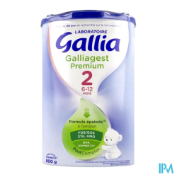 GALLIAGEST PREMIUM 2 LAIT PDR 800G