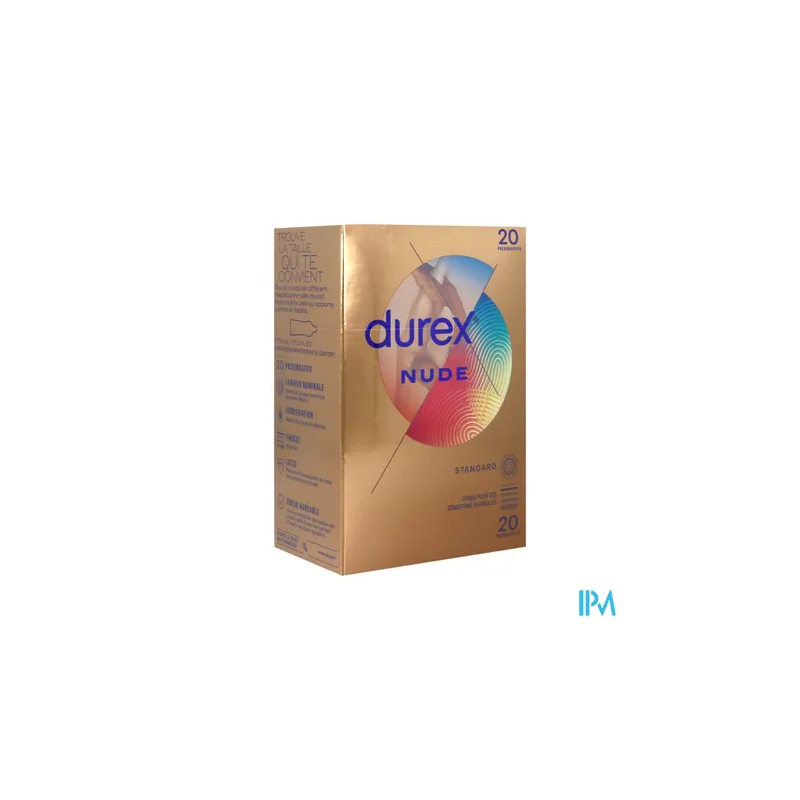 PRESERV DUREX NUDE ORIGINAL X20