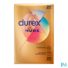 PRESERV DUREX NUDE ORIGINAL X20