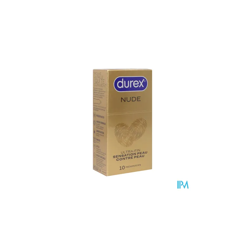 PRESERV DUREX NUDE ORIGINAL X10
