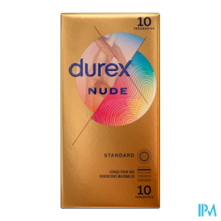 PRESERV DUREX NUDE ORIGINAL X10