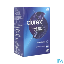 PRESERV DUREX CLASSIC JEANS X20