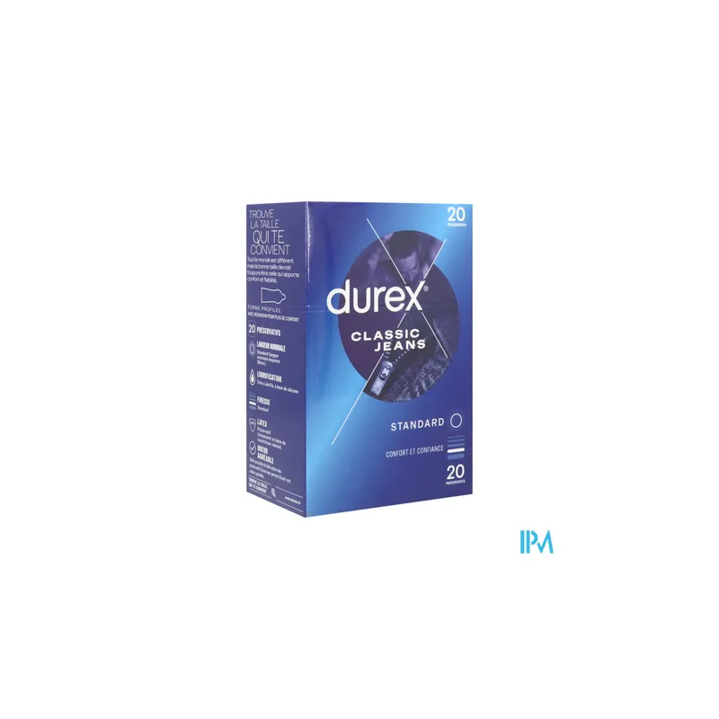 PRESERV DUREX CLASSIC JEANS X20