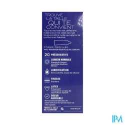 PRESERV DUREX CLASSIC JEANS X20
