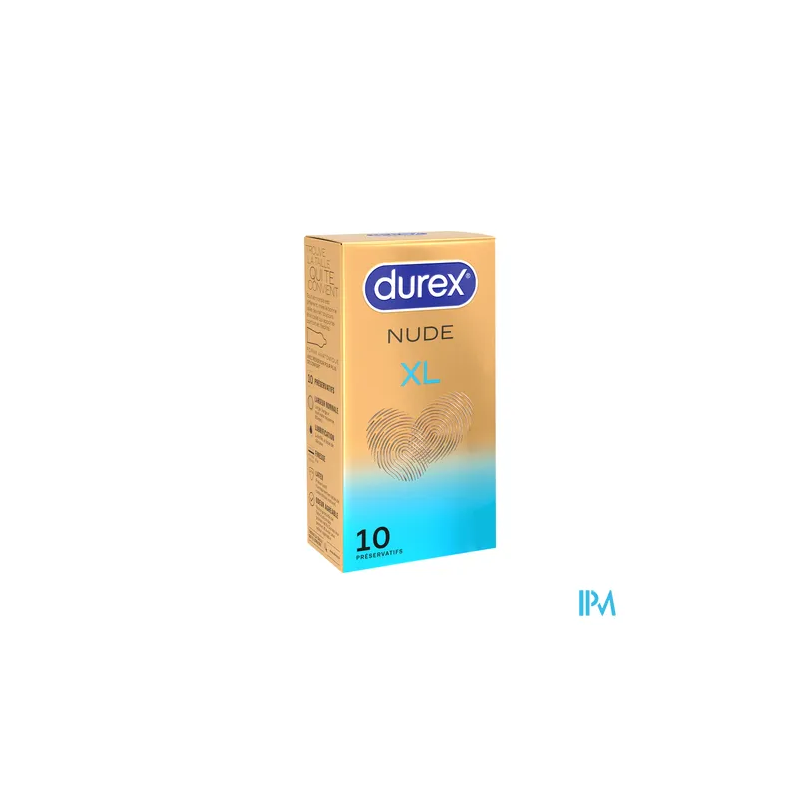 PRESERV DUREX NUDE XL X10