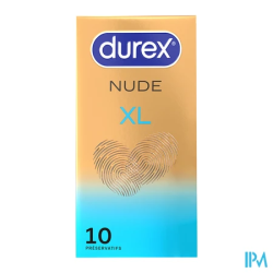 PRESERV DUREX NUDE XL X10