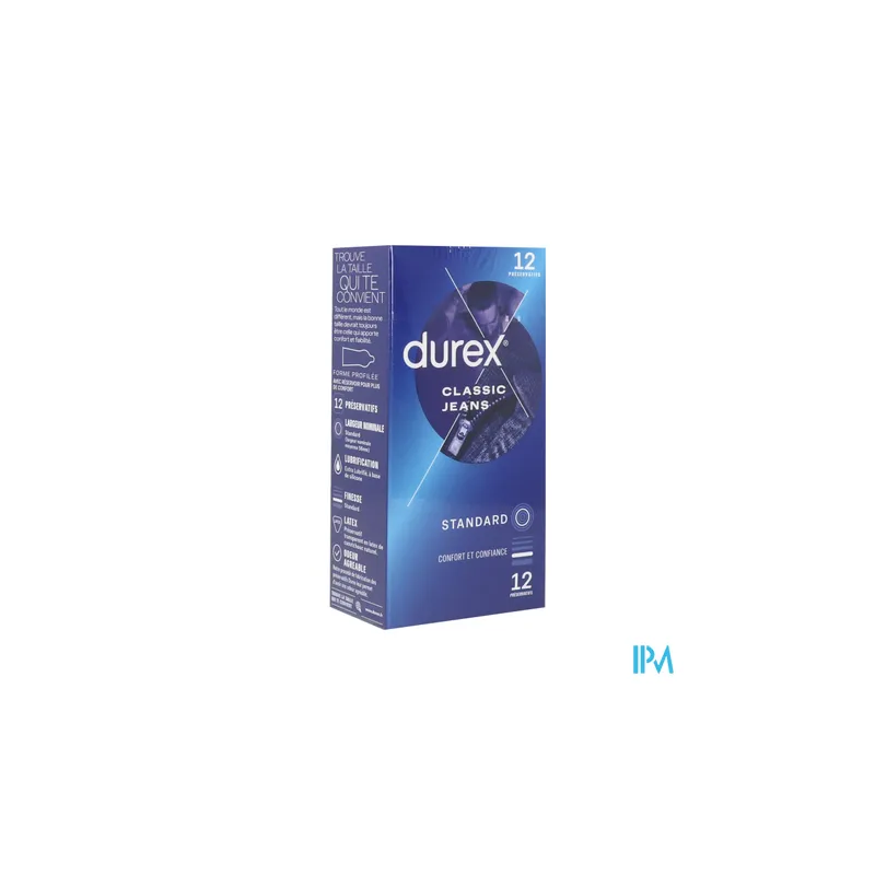 PRESERV DUREX CLASSIC JEANS 12