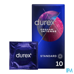 PRESERV DUREX ORGASM INTENSE X10