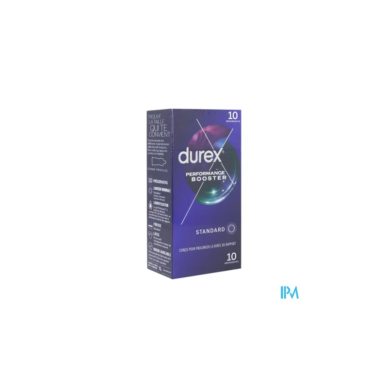 PRESERV DUREX PERFORM BOOSTER 10