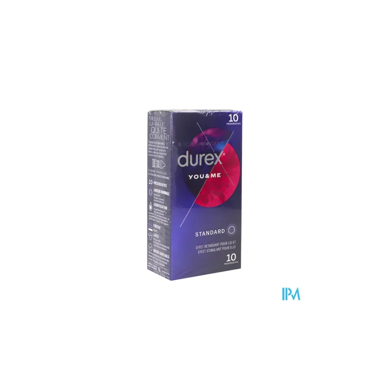 PRESERV DUREX YOU&ME 10