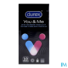 PRESERV DUREX YOU&ME 10