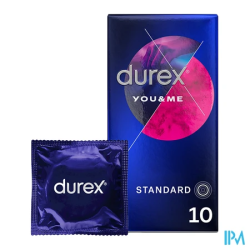 PRESERV DUREX YOU&ME 10