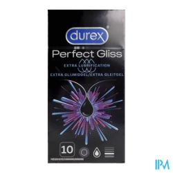 PRESERV DUREX PERFECT GLISS X10