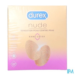PRESERV DUREX NUDE S/LATEX X2