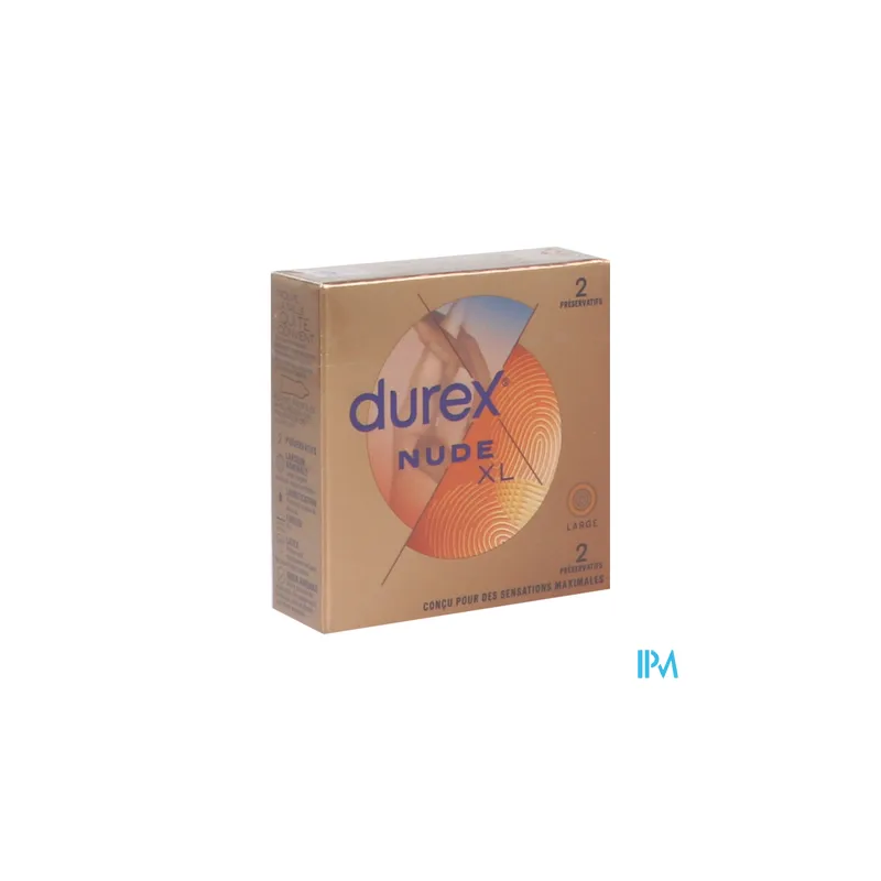 PRESERV DUREX NUDE XL X2