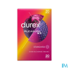 PRESERV DUREX PLEASURE ME X20
