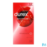 PRESERV DUREX SEXY FRAISE X12