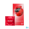 PRESERV DUREX SEXY FRAISE X12