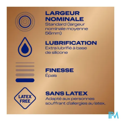 PRESERV DUREX NUDE SANS LATEX X10