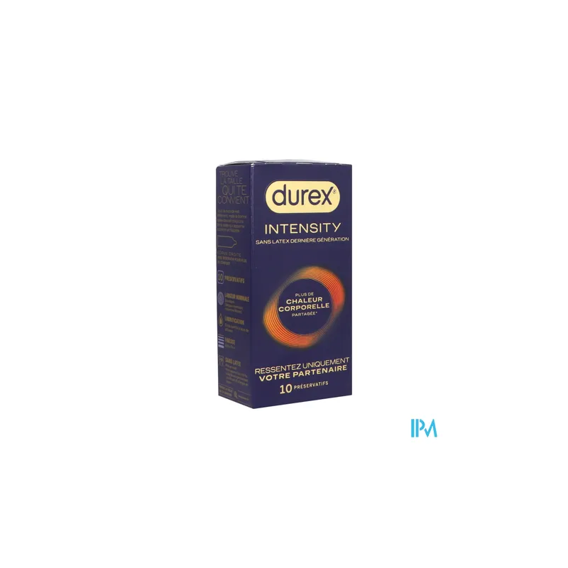 PRESERV DUREX INTENSITY S/LATEX 10