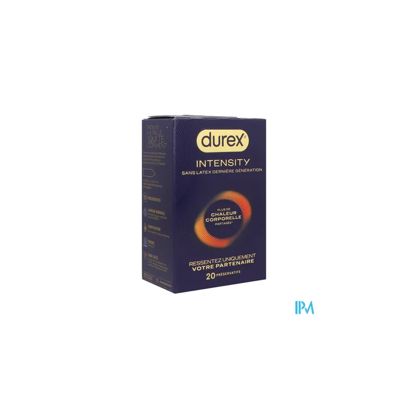 PRESERV DUREX INTENSITY S/LATEX 20