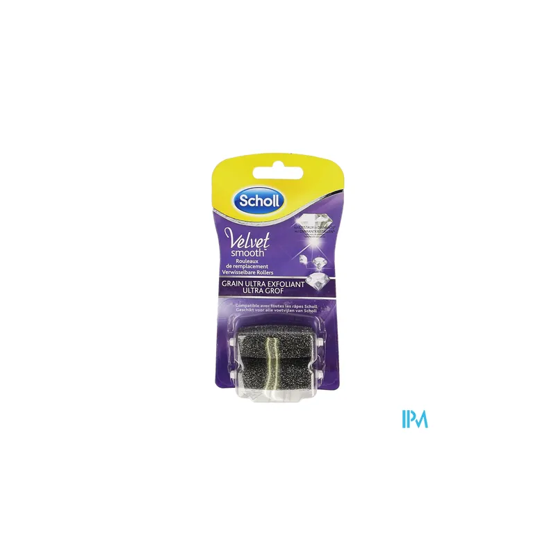 SCHOLL RECH VELV SMOOTH ULT EXFOL2
