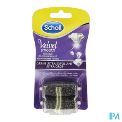 SCHOLL RECH VELV SMOOTH ULT EXFOL2