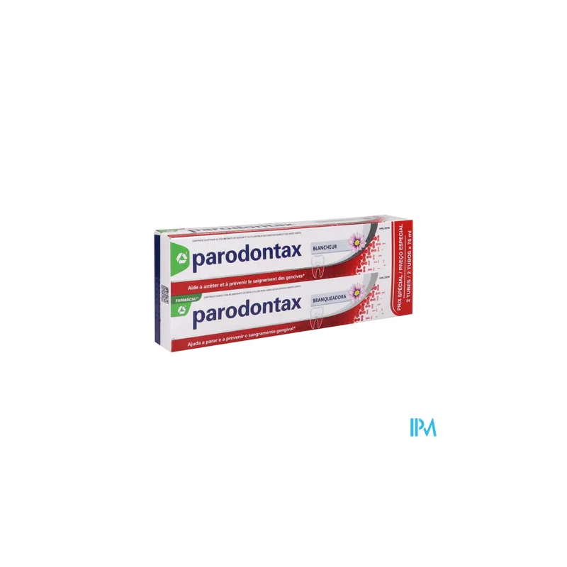 PARODONTAX DENT BLANCHEUR 75ML X2