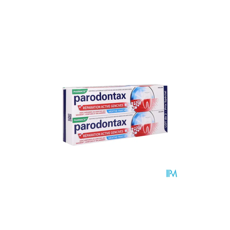 PARODONTAX DENT REPAR ACTIV 75MLX2
