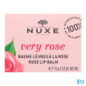 NUXE VERY ROSE BAUME LEVRE POT 15G