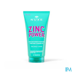 NUXE ZINC POWER GEL NETTOYANT150ML