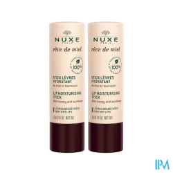 NUXE REVE DE MIEL STICK LEVRE DUO
