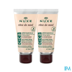 NUXE REVE MIEL CR MAIN CICA 50MLX2