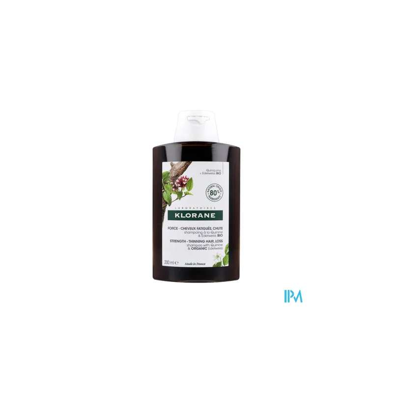 KLORANE SH QUININE EDELWEISS 200ML