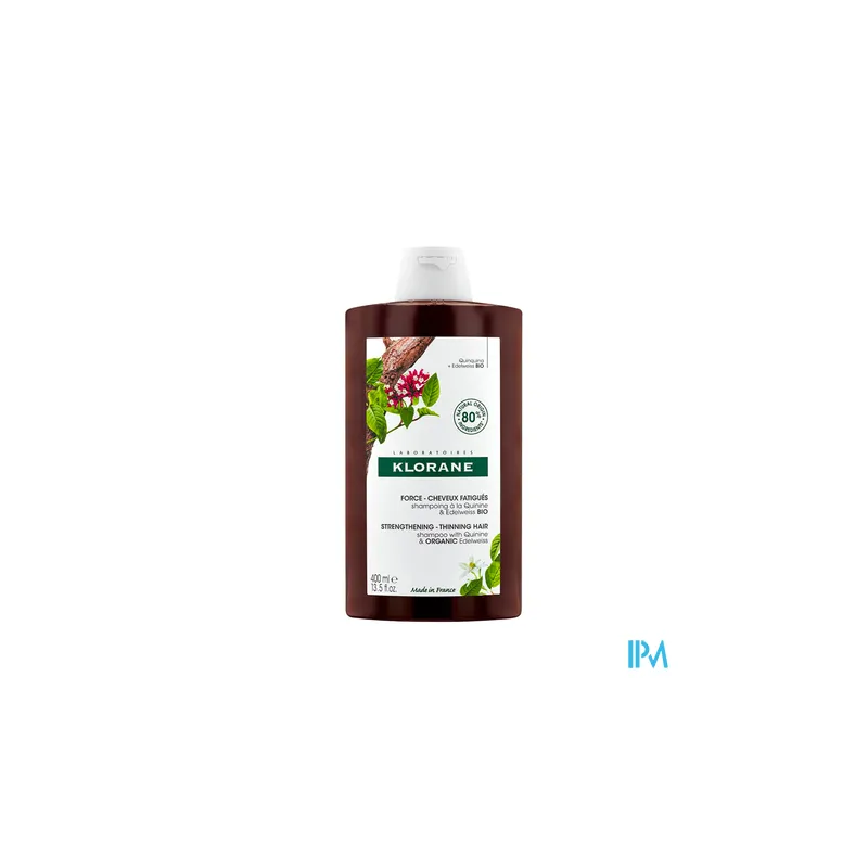 KLORANE SH QUININE EDELWEISS 400ML