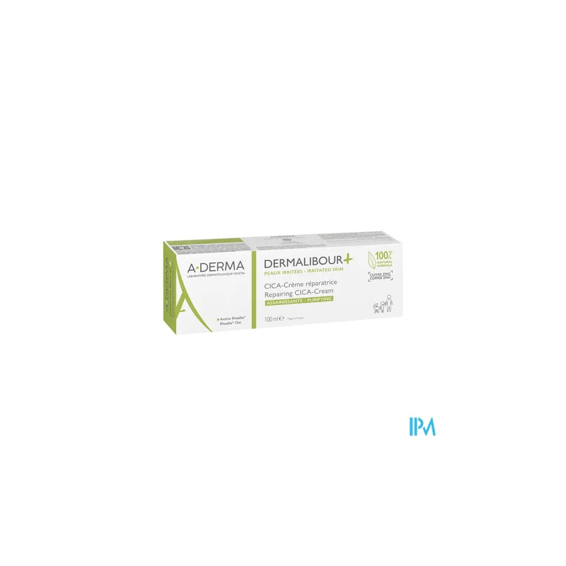 A-DERMA DERMALIBOUR+CICA CR REP100